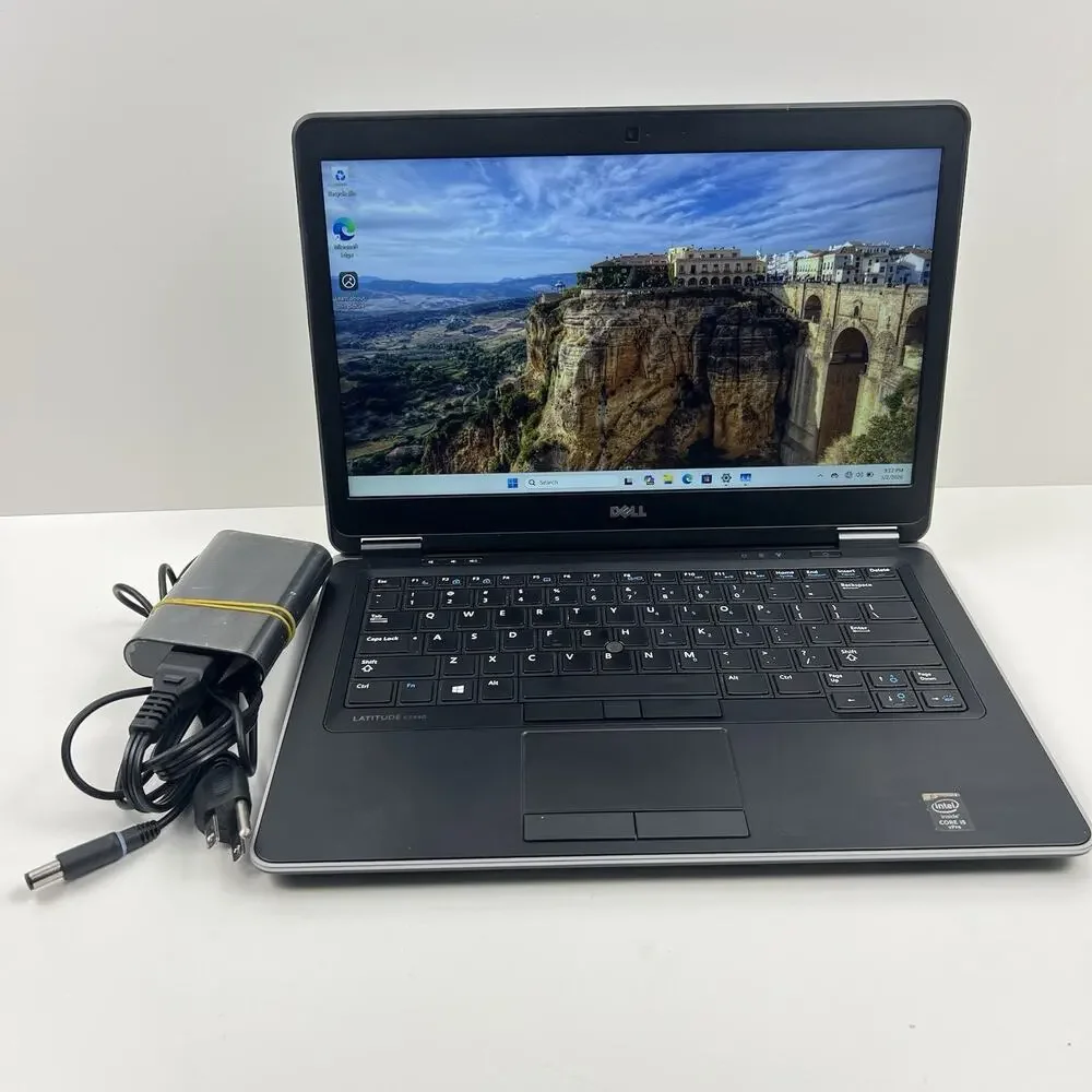 Dell Latitude E7440 Laptop i5-4310U 2.0GHz 8GB RAM 256GB SSD W11 Pro w/ Charger